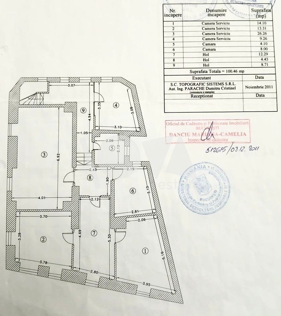 De vânzare - apartament 200 mp utili - Sf. Voievozi - Victoriei - Poză 13