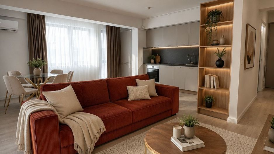 Apartament 2 camere Pipera, 67 mp, etaj 1,complex nou finalizat - Poză 1