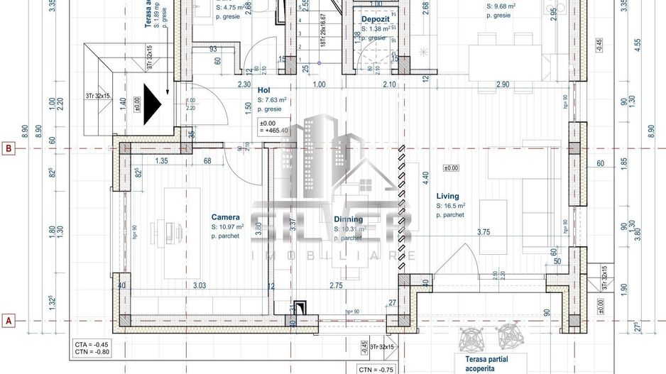 Casa individuala cu teren de 519 mp in zona accesibila. - Poză 3
