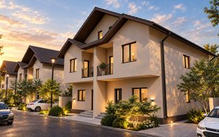Duplex modern de vanzare, 4 camere - Gloriei Village, Bragadiru - Poză 1