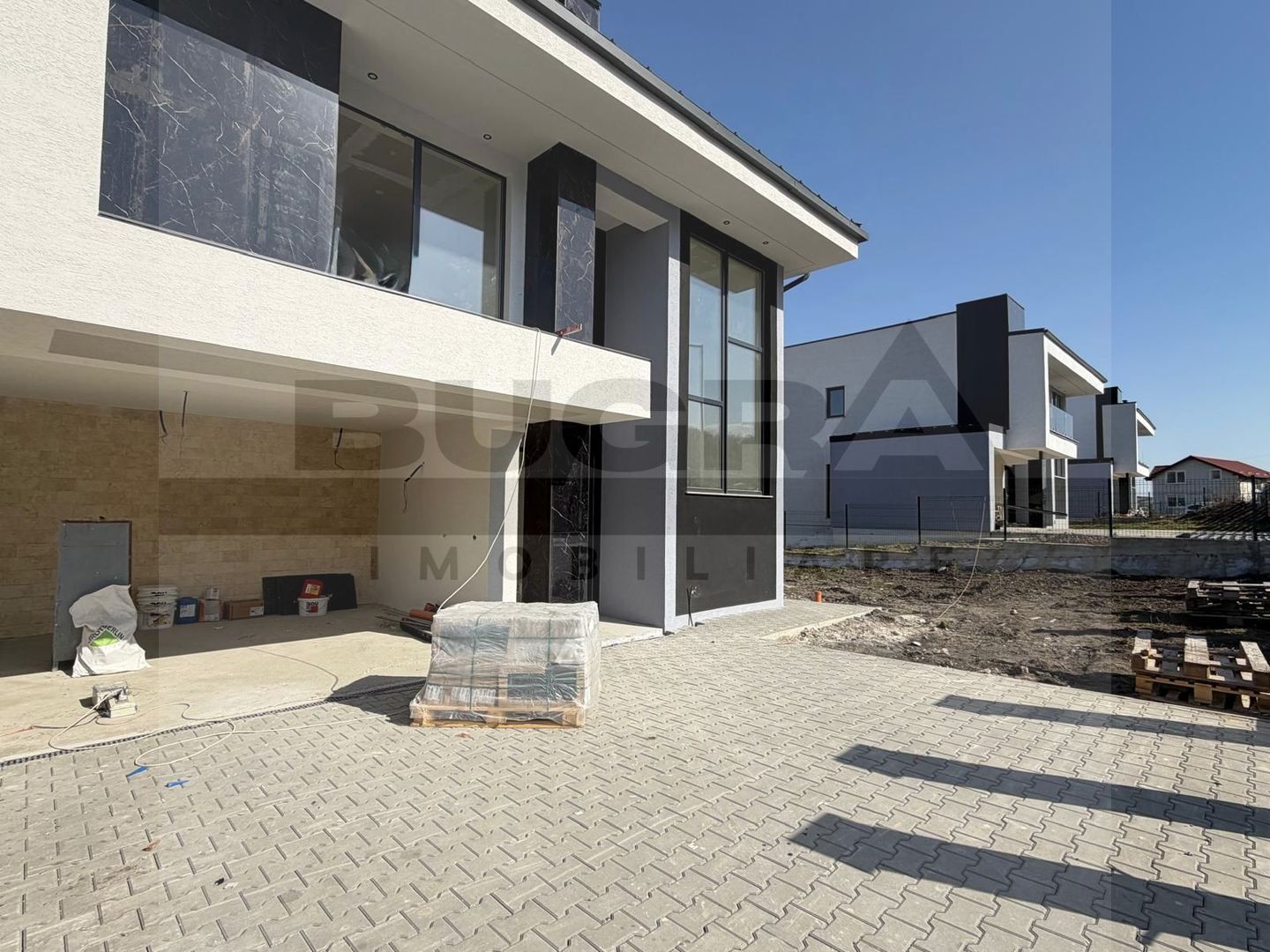 Casa individuala de lux, 119mp, teren 600mp, panoramic, Popesti - Poză 5