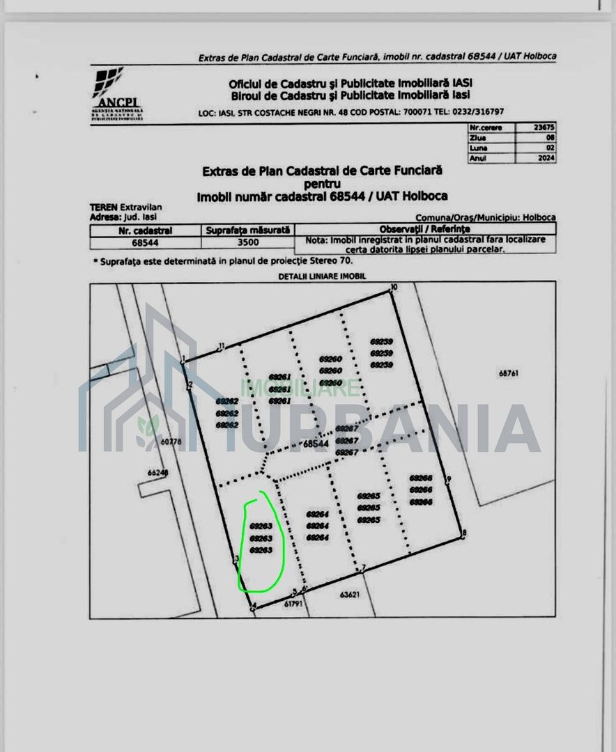Teren Intravilan Dancu, 463 mp, Acte în Regulă - Poză 2