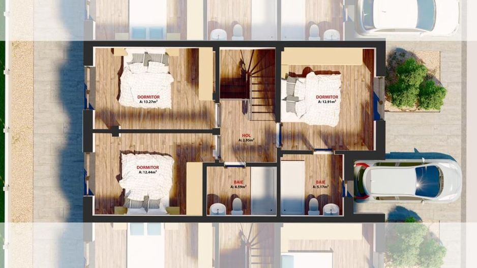 CASE CU RATE LA DEZVOLTATOR PE 3 ANI, MUTARE IMEDIATA, COMISION 0% - Poză 36