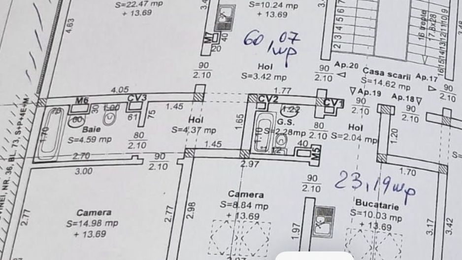 Apartament 2 camere la Mansarda zona Bucovinei - Poză 2