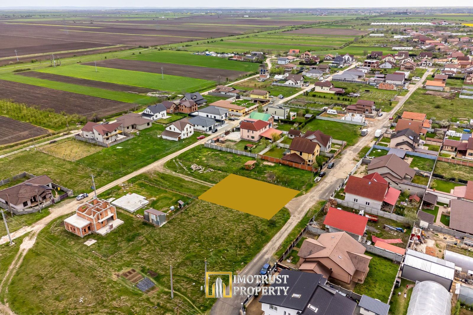 Teren intravilan 748 mp - Sanleani, Arad - COMISION 0% - Poză 1