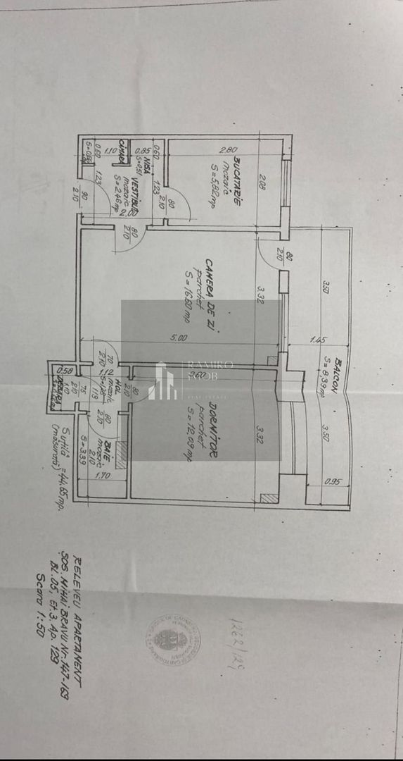 Apartament 2 camere Soseaua Mihai Bravu/ 53 mp - Poză 10