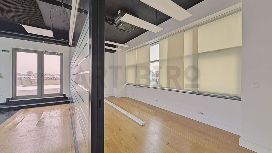 Zero comision, 290mp birou versatil cu terasa 340mp, Romana, 6' metrou - Poză 5