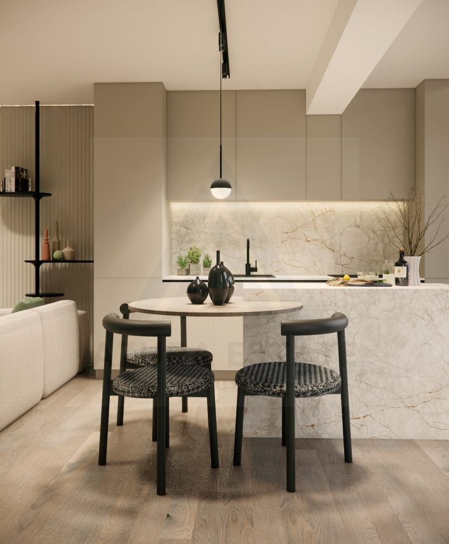 Apartament 3 camere 66 mp utili etaj 2 terasa 9 mp 2 băi zona Strand - Poză 3