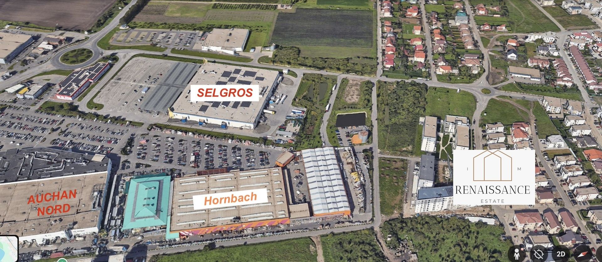 Teren Calea Aradului 3053mp 3 Fronturi - Zona Comerciala Premium - Poză 1