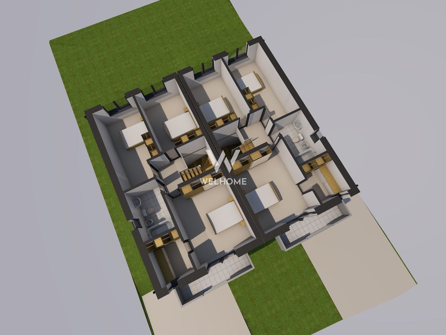 Duplex modern si calitativ cu curte generoasa - Cisnadie - Sibiu - Poză 5