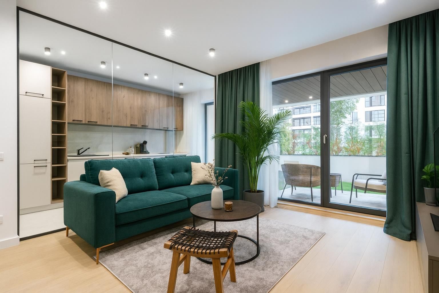 Apartament 3 camere cu grădină și terasă | Aviației - Poză 2