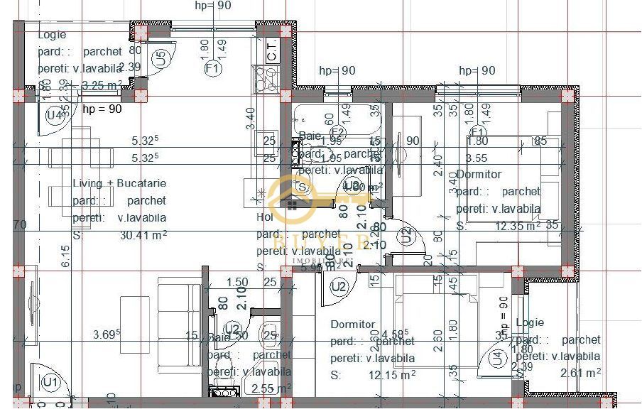 Apartament cu 3 cam NOU- Mobilat si utilat- Etaj 1 - Poză 8