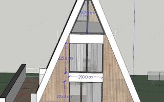 Cabană tip A frame | 3 camere |  Zona Turistică Porumbacu de Sus - Poză 9