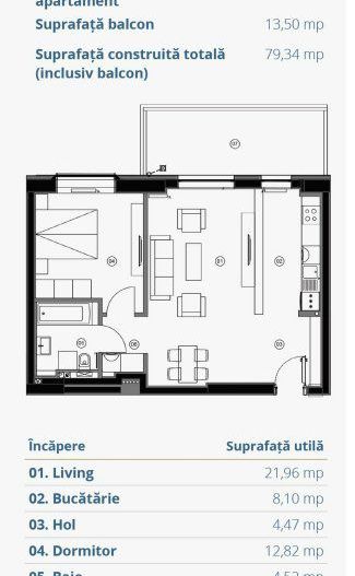 Apartament Aviatiei | Barbu Vacarescu | Aviatiei Tower - Poză 16