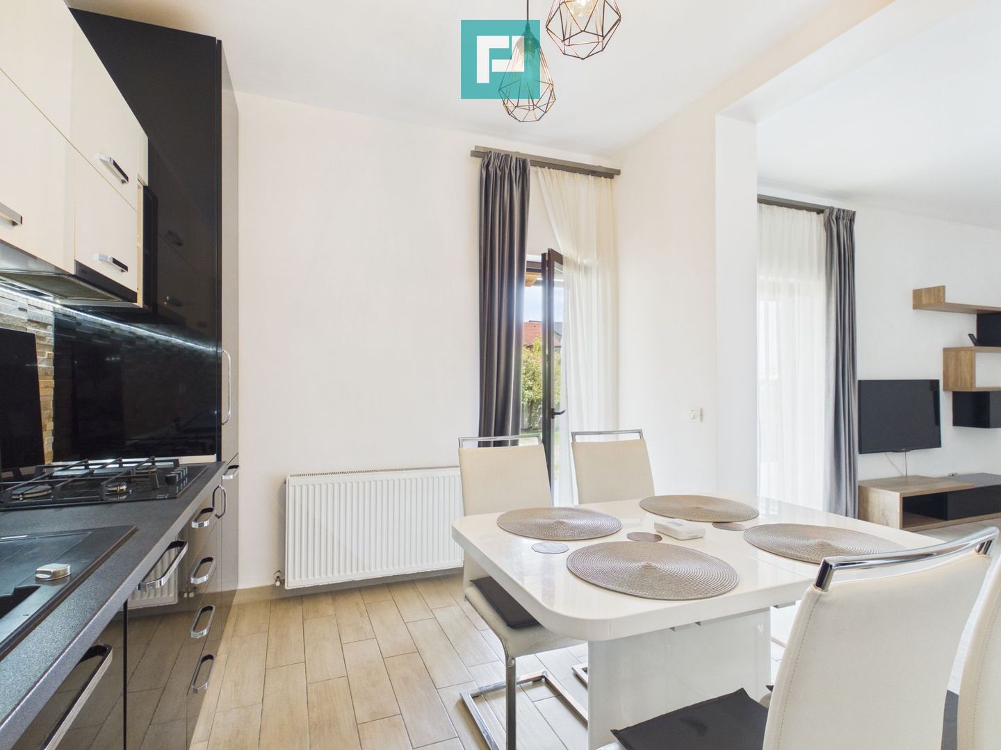 Duplex mobilat, 69 mp, teren 302 mp, Moșnița Veche - Poză 3