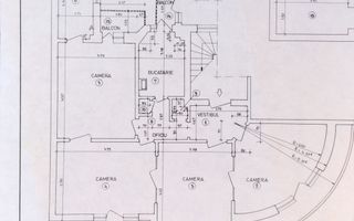 Interbelic 1934 | 4 camere, 4 balcoane, centrala | Piata Sf. Stefan - Poză 26