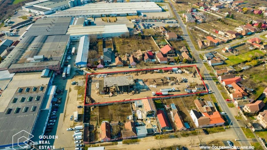 Spatiu comercial cu teren de 5380 mp, Sannicolau Mic - Poză 2