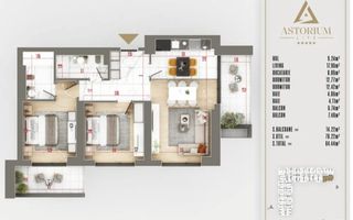 AP. 3 CAM./ PALLADY/ ASTORIUM LIFFE! - Poză 1