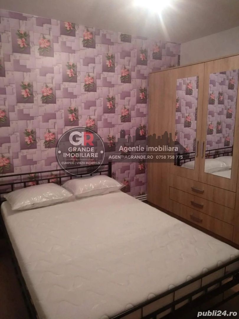 C5 apartament 2 camere utilat, mobilat, cu centrala pe gaz - Poză 5