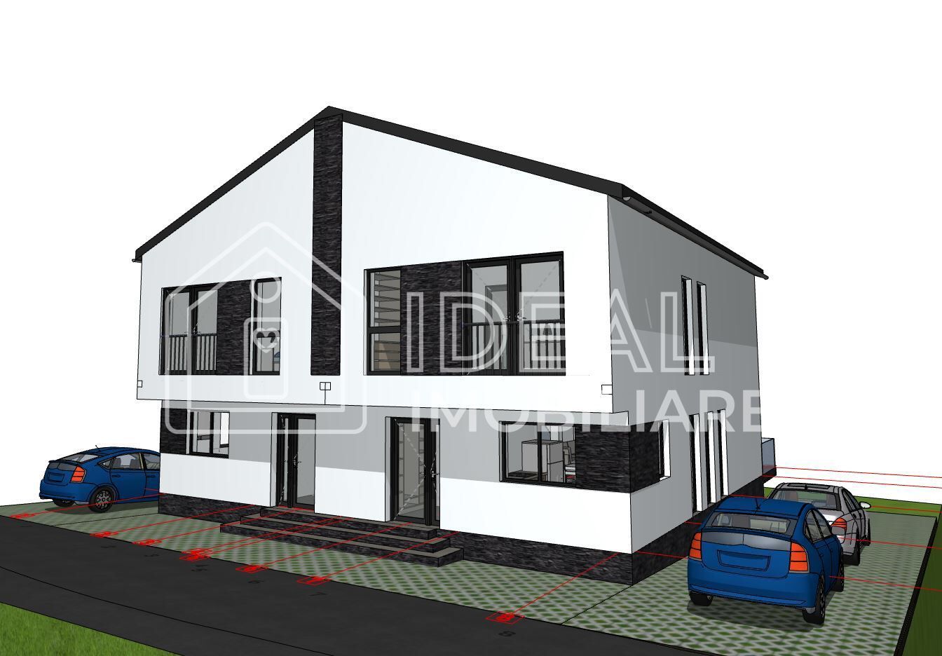 Duplex cu 4 camere si 250 mp curte, in Cartierul Arhitectilor - Poză 1