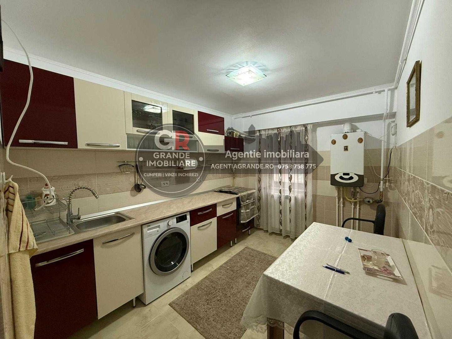Str Babadag apartament 2 camere renovat, centrala gaz - Poză 6
