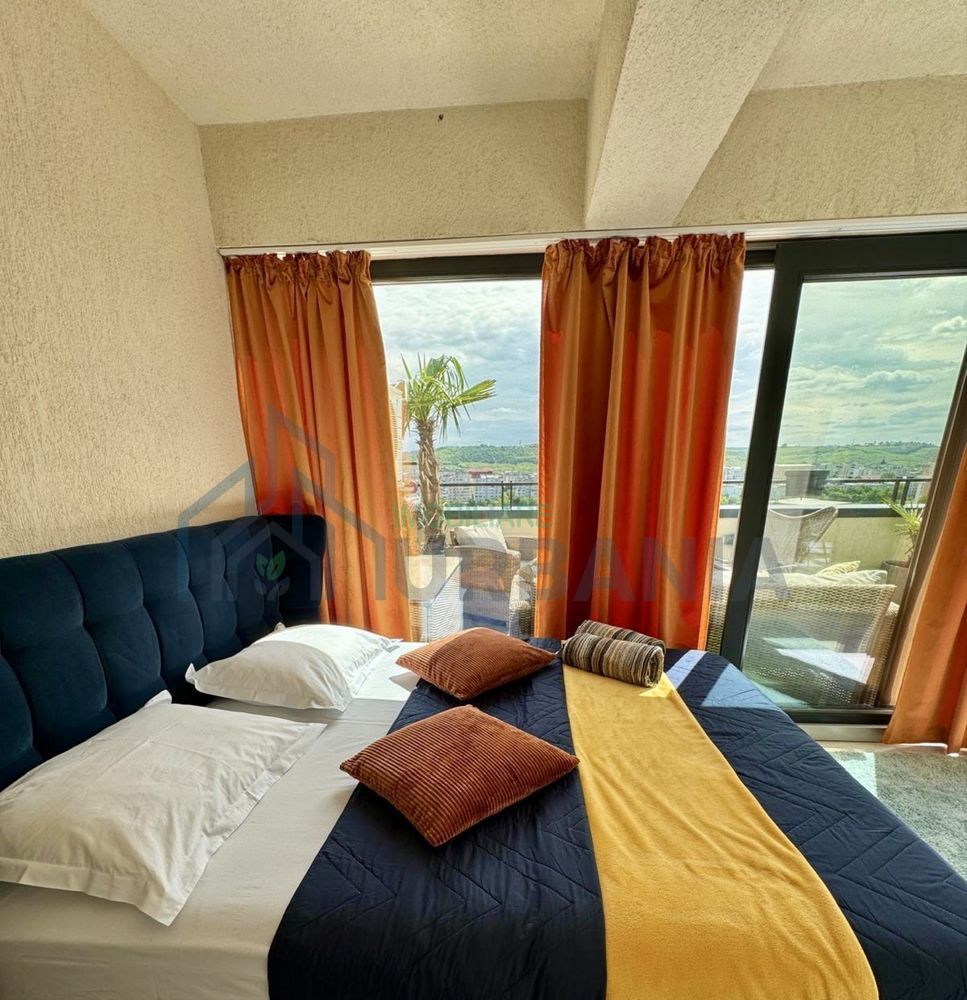 Penthouse de închiriat, etaj 10, 103 mp, vedere panoramică, Iași - Poză 7