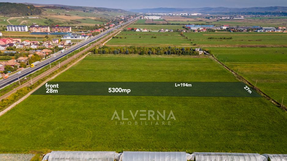 COMISION 0% - Teren intravilan - 5300mp - DN1C - Jucu de Mijloc - Poză 2