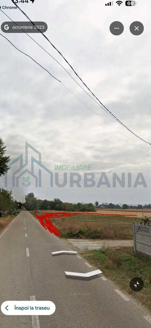 Teren intravilan de vanzare - Sat Bursuc Deal, Comuna Lespezi, Judetul Iasi - Poză 3
