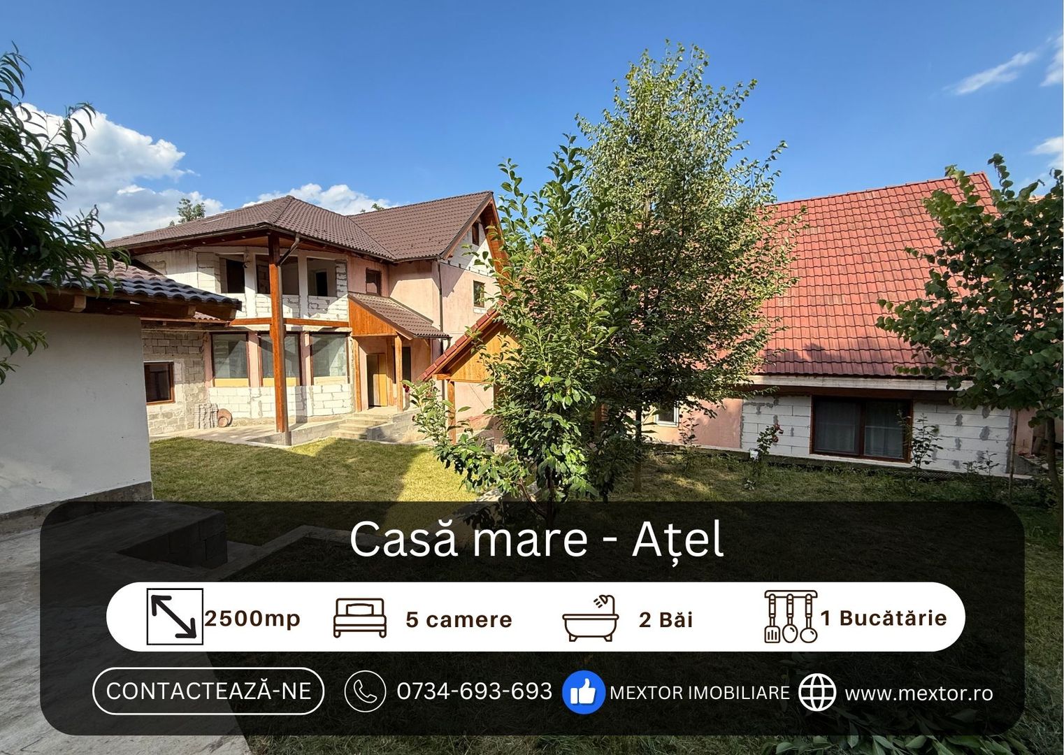 Casa de vanzare, Atel, Transilvania - Poză 1