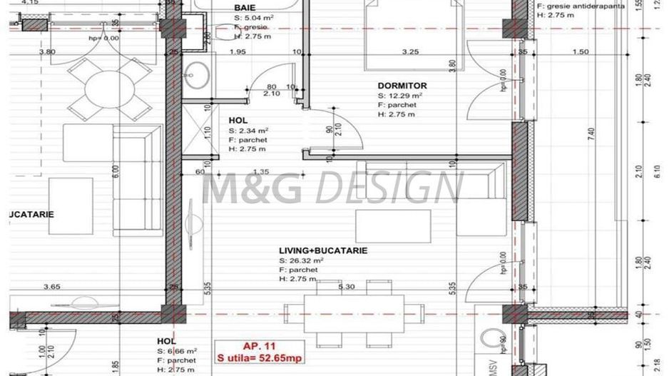 bloc nou 2025 ap 2 cam et 1 sau 2 open space - Poză 8