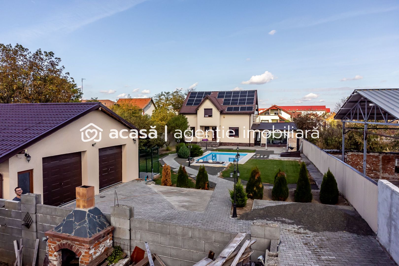 Vilă nouă independentă energetic și 1117 mp teren - Poză 12
