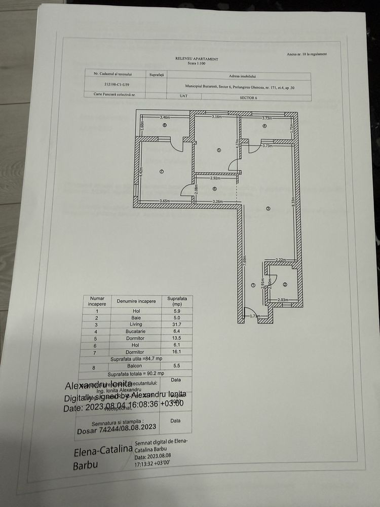 Apartament 3 camere Prelungirea Ghencea Sec 6 - Poză 8