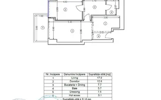 2 Camere Floreasca || Vedere Lac || Parcare + Boxa 330.000 +TVA - Schiță 18