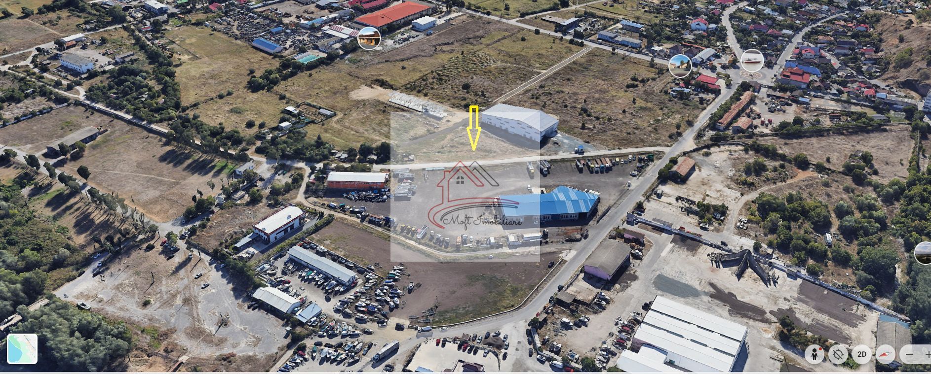 Teren intravilan str. Prislav ! 59 euro/mp ! - Poză 2