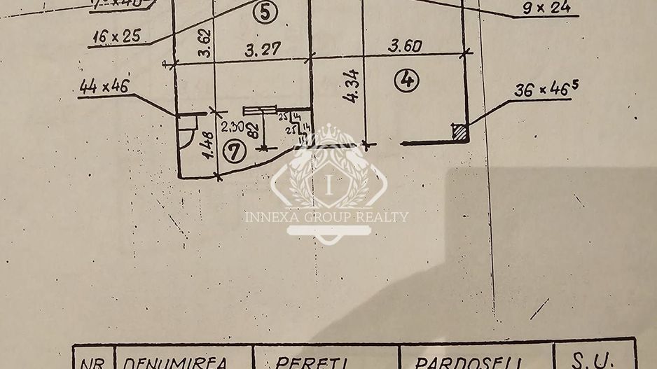 Unirii I Duplex I 4 camere I 103mp I Etaj 6-7 I 1500 EURO - Schiță 22