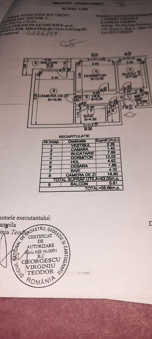 Apartament 2 camere decomandate, Crangasi - Poză 8