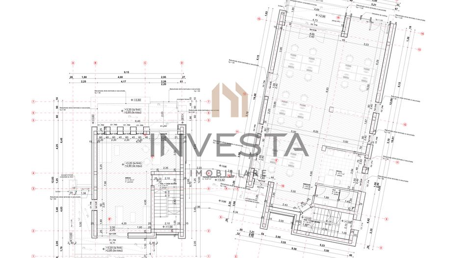 Spatiu premium Zorilor, 600 mp, vitrat, 25 parcari! cu panorama! - Schiță 15