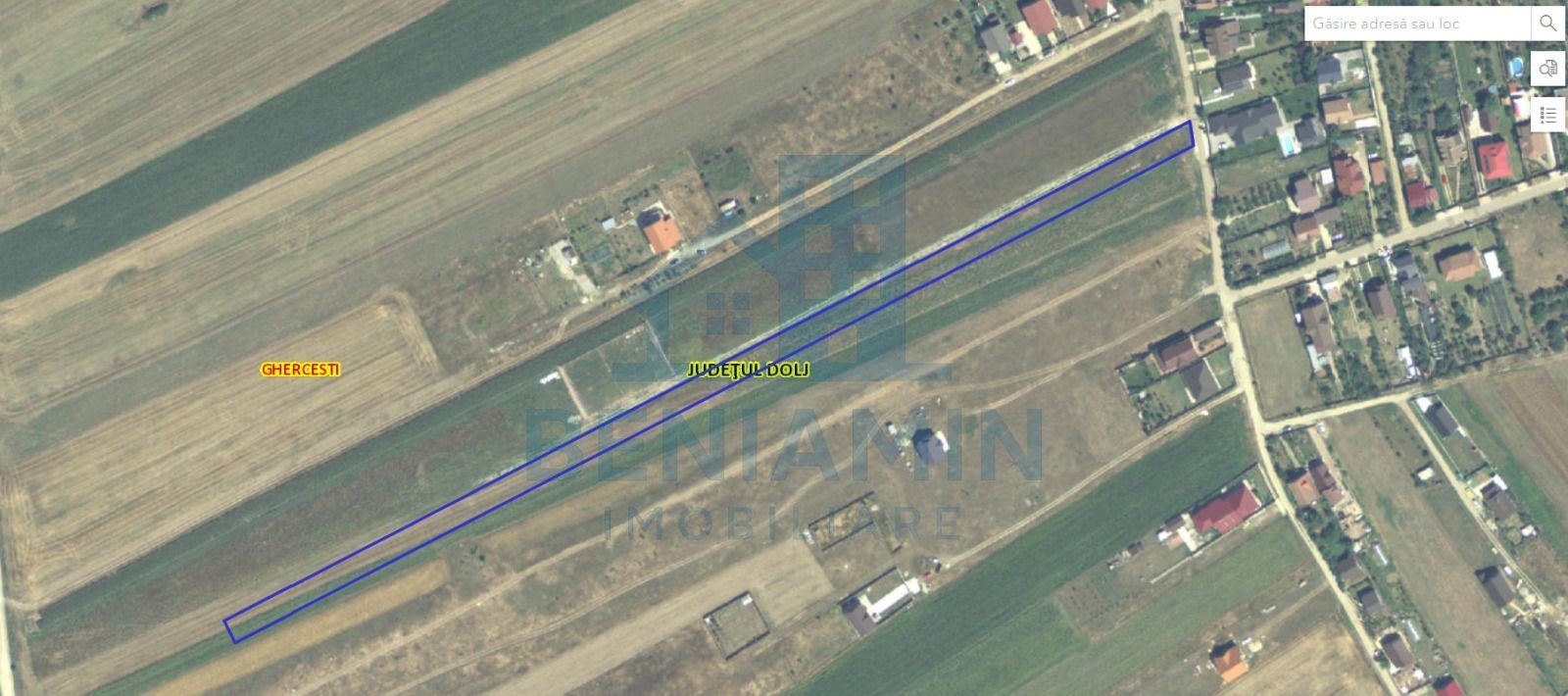 Parcela de 350mp-Ghercesti-Primaverii-Deschidere 16m - Poză 5