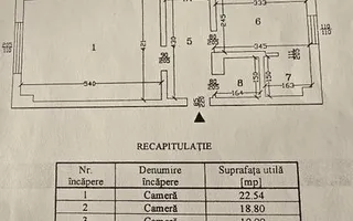 Apartament 3 camere | Barbu Văcărescu - Schiță 13