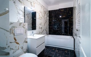 2 Camere, 72 mp, Spatios, Vedere Libera, Finalizat, Bloc Nou, Metrou Preciziei - Poză 13