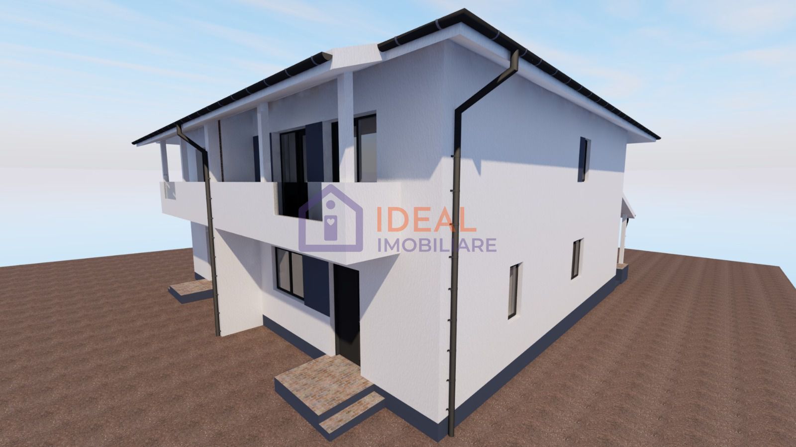 Duplex cu 4 camere si 257 mp de curte, in Calea Cisnadiei - Poză 2