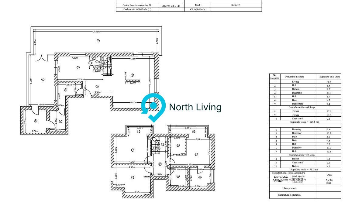 Apartament tip Penthouse 200 mp zona Iancului - Poză 21