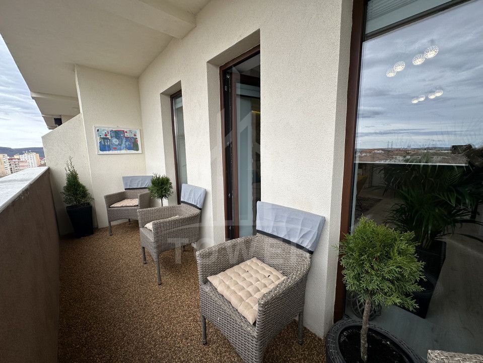 Penthouse de lux cu terasa si 2 balcoane de inchiriat Doamna Stanca - Poză 9