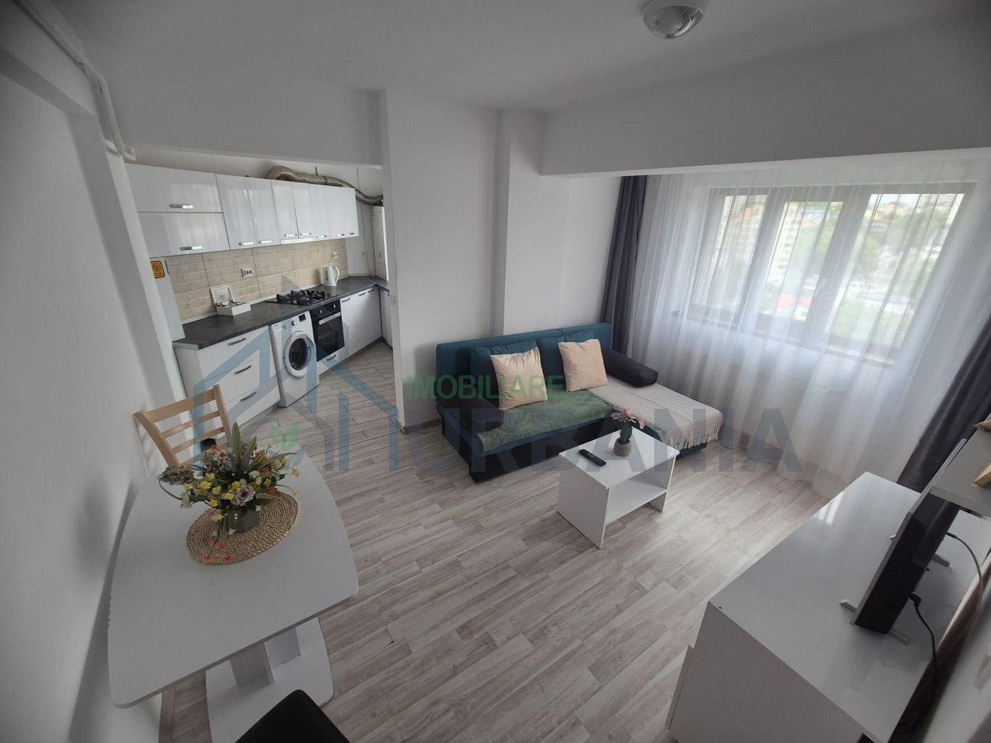 Tudor Vladimirescu-Iulius Mall, 2 camere mobilat bloc nou - Poză 2