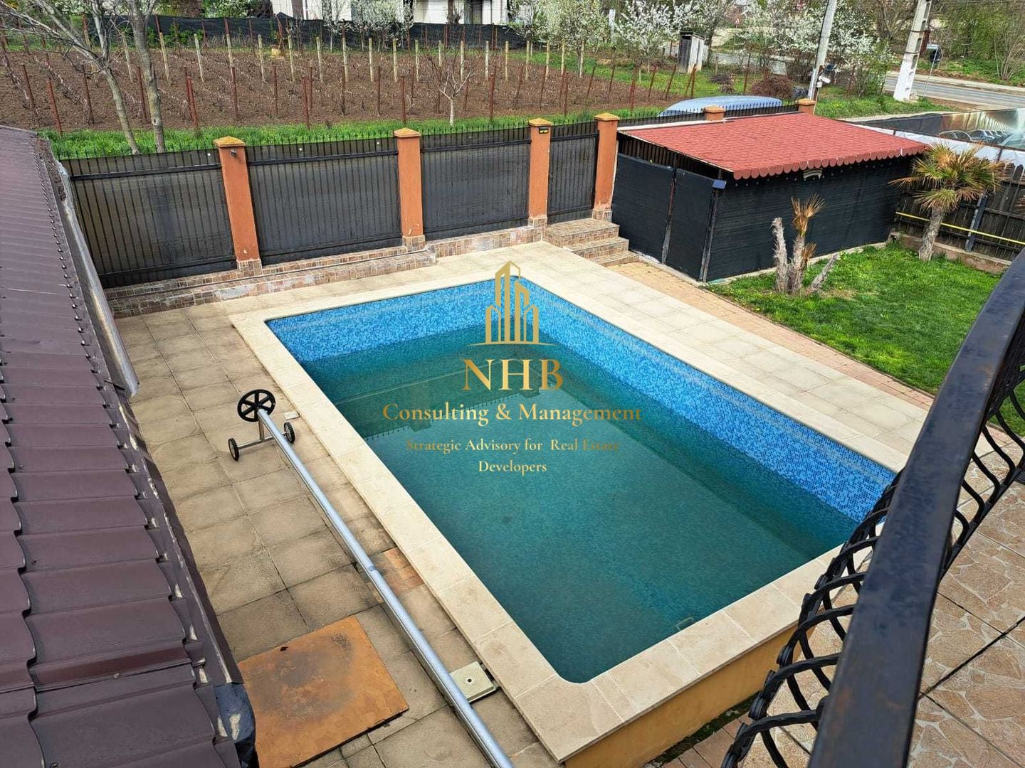 Vila de inchiriat 5 camere cu piscina -P+1- 208 mp Tunari- Pipera - Poză 9