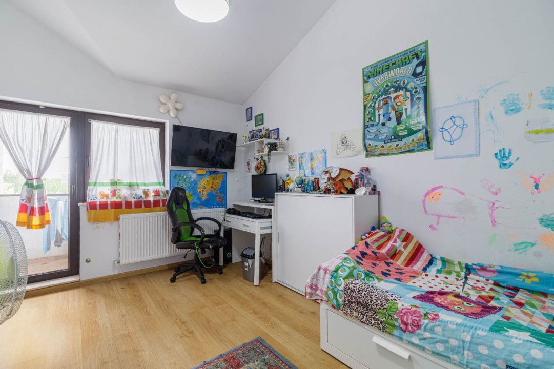 Casă individuală P+M, 5 camere, teren 439 mp – complet utilată, gata de mutat - Poză 7