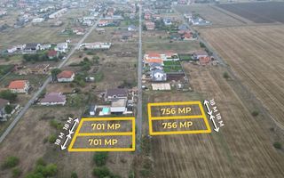 4 parcele de 701-756mp, casa individuala | Utilitati | Dumbravita - Poză 1