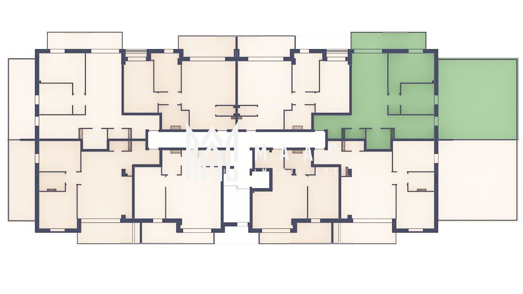 Apartament 3 camere | Balcoane/Terase 31.7 mp | Gradina ca. 61mp | Turnisor - Poză 6