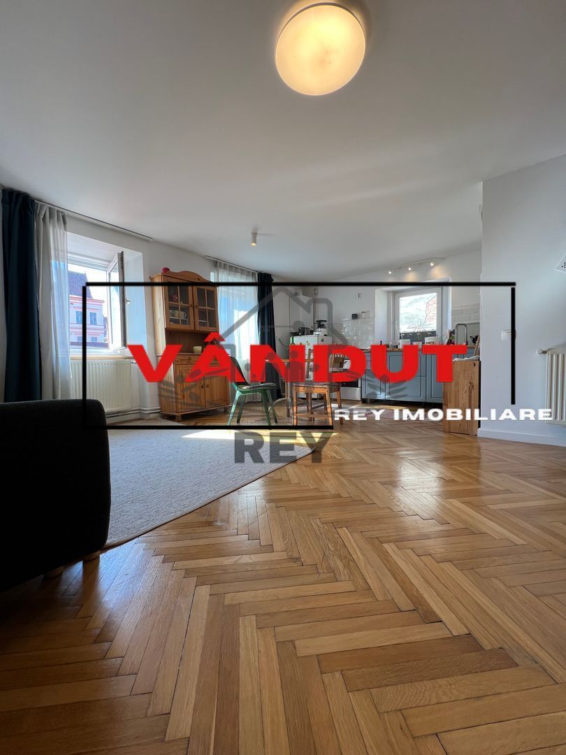 Apartament central – luminos și primitor | 2 dormitoare + living cu bucătărie - Poză 1