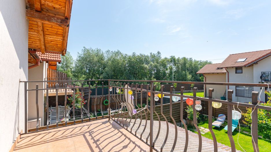 Casă înșiruită în Sânpetru, mobilată, comision 0% cumpărător - Poză 15